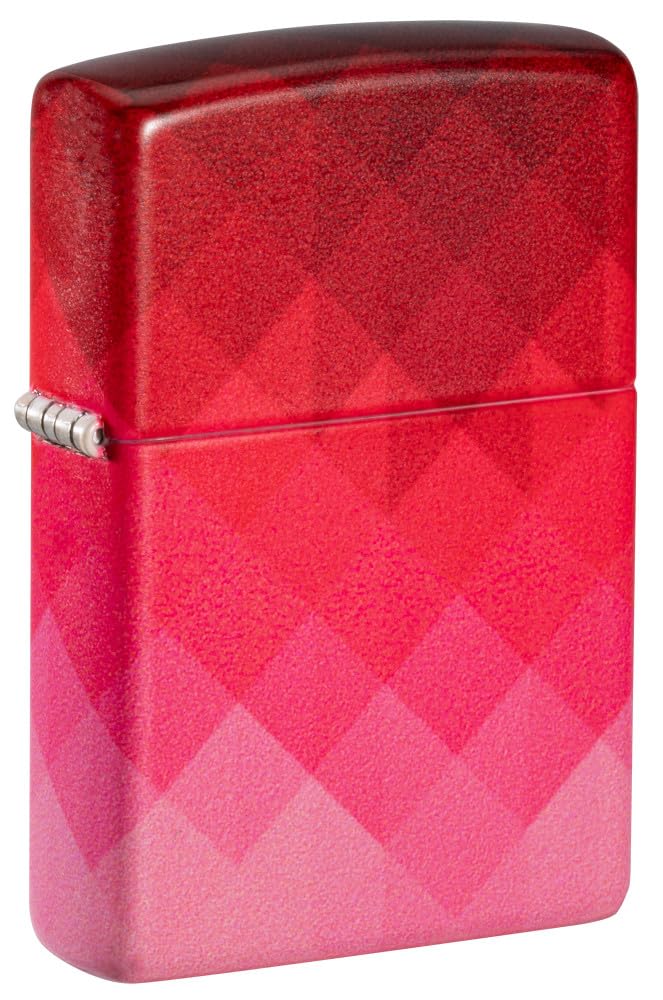 Zippo Luxury Waves Design Armor Tumbled Brass Pocket Lighter