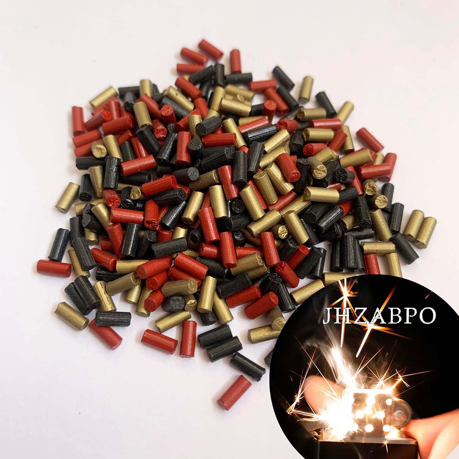 Lighter Replacement Flints, Lighter Flint Striker, 350-Pack of Colorful Flints for Lighters